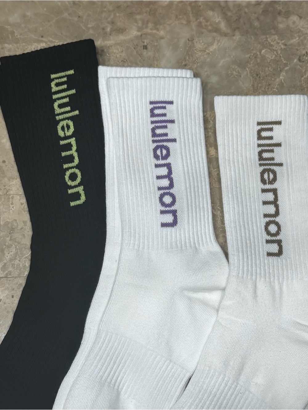 New Women’s Lululemon Athletica Socks
3 pairs Size Medium Daily Essential Socks - Picture 4 of 5